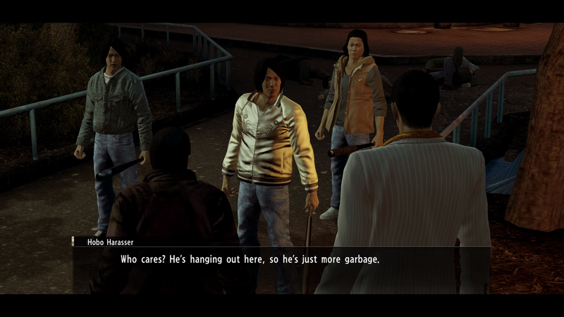 Illustration for article titled The Yakuza Series Treats The Homeless With Empathy And Respect